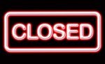 closed sign