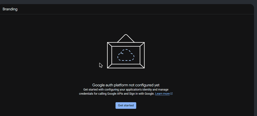 Getting started with Google Cloud Console branding